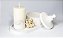 Kit Ritual de Luz – Meia Vela + Base Decorativa - Imagem 1