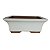 Vaso Cerâmico Para Bonsai Retangular Literato 19x14x7cm 75lr - Imagem 4