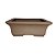 Vaso Cerâmico Para Bonsai Retangular Literato 19x14x7cm 75lr - Imagem 1