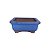Vaso Cerâmico Para Bonsai Retangular Literato 10x8x4cm 59lr - Imagem 7