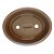 Vaso Cerâmico Para Bonsai Oval Literato 34,5x27x9cm 225lo - Imagem 5