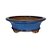 Vaso Cerâmico P/ Bonsai Oval Literato 18,5x14,3x6,5cm 1203lo - Imagem 1