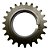 Engrenagem Motor Ford Territory 1.5 2021 2022 2023 Fs16207ac - Imagem 1