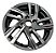 Roda Aro 16 Peugeot 208 2021 A 2025 Prateado - Imagem 1