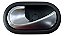 Maçaneta Interna Esquerda Megane 2007 A 2012 8200028487 Preto Dianteira/traseira - Imagem 1