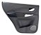 Forro De Porta Traseiro Esquerdo Hyundai Tucson 2008 A 2016 Cinza - Imagem 1