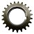 Engrenagem Motor Ford Territory 1.5 2021 2022 2023 Fs16207ac - Imagem 1