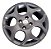 Roda Aro 16 Ford New Fiesta 2010 A 2015 3 Preto - Imagem 1