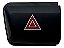 Botão Alerta Peugeot 2008, Ano 2016 A 2021 9675091620 Preto - Imagem 1