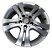 Roda Aro 16 B170 B180 2007 Até 2011 Prateado - Imagem 1