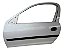 Porta Esquerda Chevrolet Celta Duas Portas 2001 A 2006 Dianteira Esquerdo Branco - Imagem 1