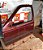 Porta Dianteira Esquerda Golf 93 A 97 Dianteira Esquerda Vermelho - Imagem 3