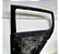 Porta Traseira Direita Volkswagen Fox 2010 2011 2012 2013 14 Traseira Direita Preto - Imagem 4