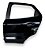 Porta Traseira Esquerda Ford Ecosport 2013 A 2018 Traseira Esquerda Preto - Imagem 1