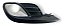 Grade Esquerda Farol Milha Fiat Grand Siena 2013 A 2019 Preto Esquerdo - Imagem 1