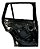 Porta Traseira Esquerda Bmw X1 2016 2017 2018 2019 2020 Traseira Esquerdo Preto - Imagem 4