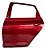 Porta Traseira Esquerda Volkswagen Nivus Vermelho - Imagem 1