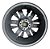 Roda Aro 16 Peugeot 2008 2016 Até 2021 Preto - Imagem 3