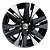 Roda Aro 16 Peugeot 2008 2016 Até 2021 Preto - Imagem 3