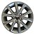 Roda Aro 16 Volkswagen Jetta 2011 Até 2017 Prateado - Imagem 1
