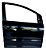 Porta Dianteira Direita Volkswagen Fox 2015 A 2021 Dianteira Direito Preto - Imagem 1