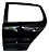 Porta Traseira Esquerda Volkswagen Fox 2015 A 2021 Traseira Preto - Imagem 1