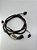 Chicote Sensor Estacionamento Traseiro Vw Jetta 2011 A 2014 Preto - Imagem 2