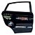 Porta Traseira Direita Ford Territory 2021 A 2023 Traseira Direito Preto - Imagem 1