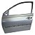 Porta Dianteira Esquerda Renault Megane 2007 A 2012 Dianteira Esquerdo Prateado - Imagem 1