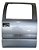Porta Traseira Direita Chevrolet S10 2001 A 2011 Traseira Direito Prateado - Imagem 1