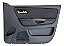 Forro De Porta Dianteiro Direito Volkswagen Fox 2010 A 2016 Preto - Imagem 1