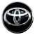 Calota Centro Roda Toyota Corolla 2015 A 2019 Preto - Imagem 1