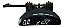 Maçaneta Externa Dianteira Direita Peugeot 206 207 Preto Dianteira - Imagem 1
