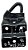 Gancho Reboque Dianteiro Direito Hyundai Tucson 2008 A 2016 Preto - Imagem 1