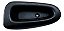Puxador Porta Dianteira Esquerda Peugeot 206 207 963196877 Preto - Imagem 1