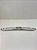 Moldura Friso Tampa Traseira Ford Fiesta Hatch 2003 A 2014 Branco - Imagem 3