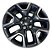 Roda Aro 17 Jeep Compass 2017 A 2021 3 Preto - Imagem 1