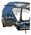 Lateral Traseira Direita Vw Fox 2015 2016 2017 2018 2019 Preto - Imagem 1