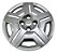 Calota Original Aro 14 Gm Celta Prisma 2007 A 2012 52042563 Prateado - Imagem 1