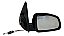 Retrovisor Direito Chevrolet Celta 2 Portas 2007 A 2012 - Imagem 1