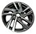 Roda Aro 16 Peugeot 208 2021 2022 2023 2024 3 Prateado - Imagem 1