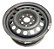 Roda Ferro Aro 14 Vw Gol Saveiro G5 G6 G7 G8 Preto - Imagem 1