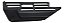 Suporte Esquerdo Tampa Bagagito Peugeot 208 2021 A 2025 Preto - Imagem 1