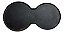 Borracha Porta Copo Console Peugeot 208 2021 A 2025 Preto - Imagem 1