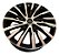 Roda Aro 18 Ford Territory 2021 2022 2023 Preto - Imagem 1