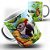 Caneca Brasil Arara Macaw tropical bicho preguiça 24 - Imagem 1