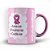Caneca xicara Outubro rosa ame-se cuide-se 23 - Imagem 2
