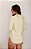 CAMISA FEMININA GOLA V EM VISCOLINHO OFF WHITE - Imagem 2