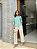 CAMISA FEMININA GOLA V EM VISCOLINHO AQUAMARINE - Imagem 3