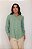CAMISA FEMININA GOLA V EM VISCOLINHO AQUAMARINE - Imagem 4